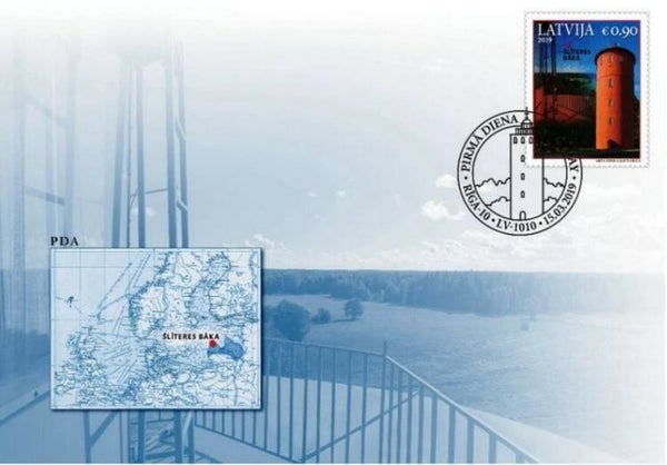 Lighthouses 2019 Latvia Sliteres FDC