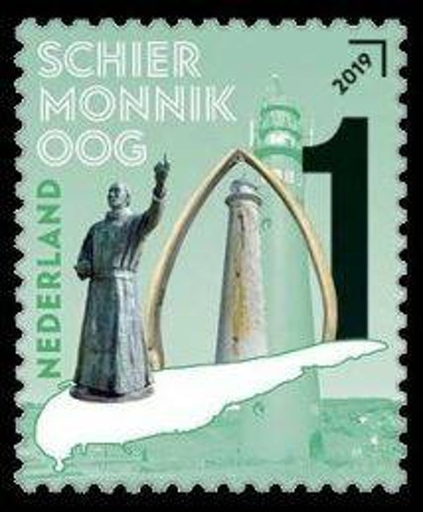 Lighthouses 2019 Netherlands Schiermonnikoog stamp