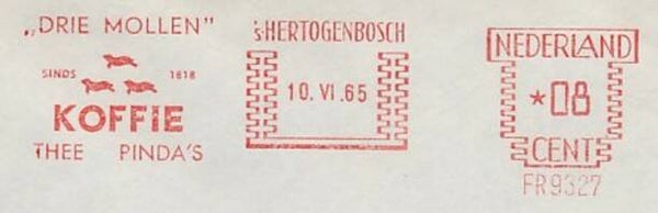 Animals 1965 Netherlands Moles meter