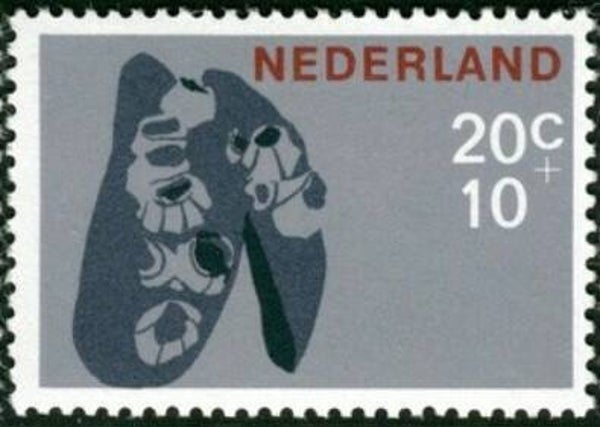 2106 Animals 1967 Netherlands (Mytilus edulis) Blue Mussel serie