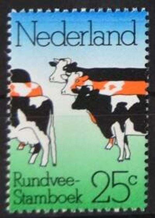 Animals 1974 Netherlands Cattle Cows stamp