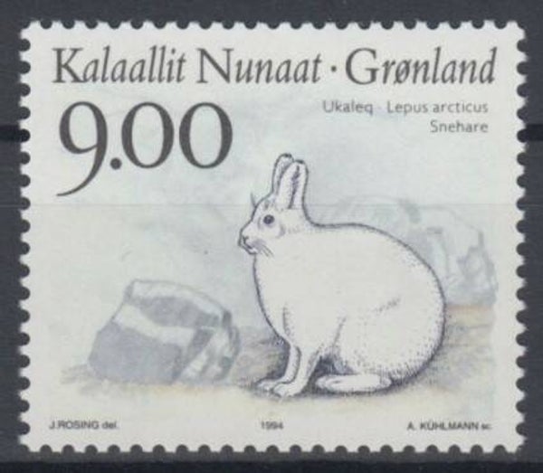 2106 Animals 1994 Greenland Hares (Lepus arcticus) Arctic Hare serie