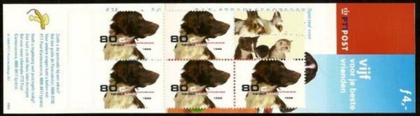 Animals 1998 Netherlands Dogs booklet
