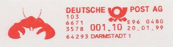 Animals 1999 Germany Lobsters meter