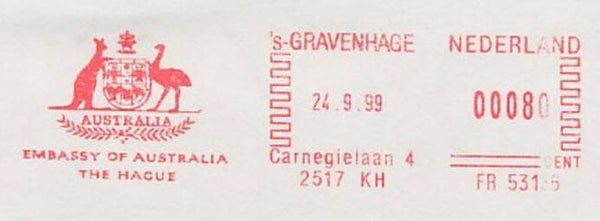 Animals 1999 Netherlands Kangaroos meter