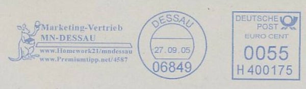 Animals 2000 Germany Kangaroos meter 2