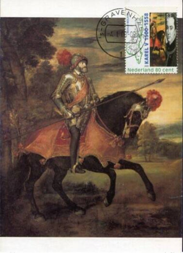 Animals 2000 Netherlands Horses maximum card