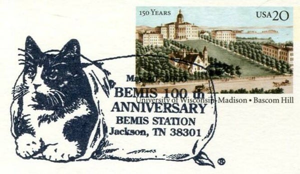 Animals 2000 USA Cats postmark