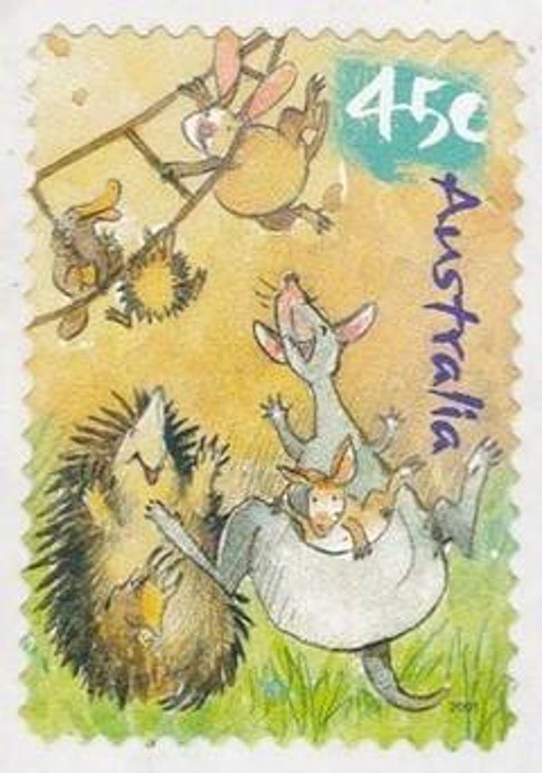 Animals 2001 Australia Hedgehogs stamp
