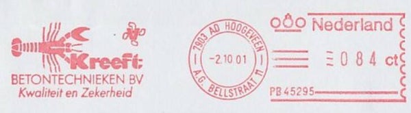 Animals 2001 Netherlands Lobsters meter