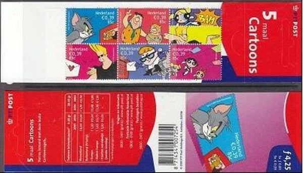 2106 Animals 2001 Netherlands Mice booklet 1