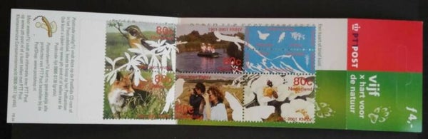 2106 Animals 2001 Netherlands Salamanders booklet