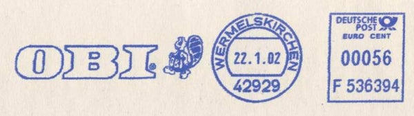 2106 Animals 2002 Germany Beavers meter 1