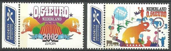 2106 Animals 2002 Netherlands Circus serie