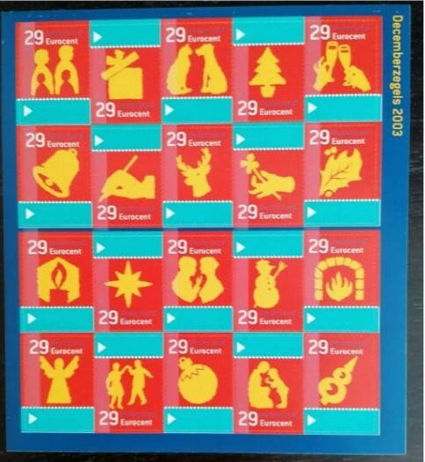 2106 Animals 2003 Netherlands sheet