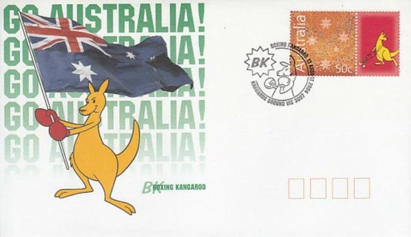 Animals 2004 Australia Kangaroos envelope