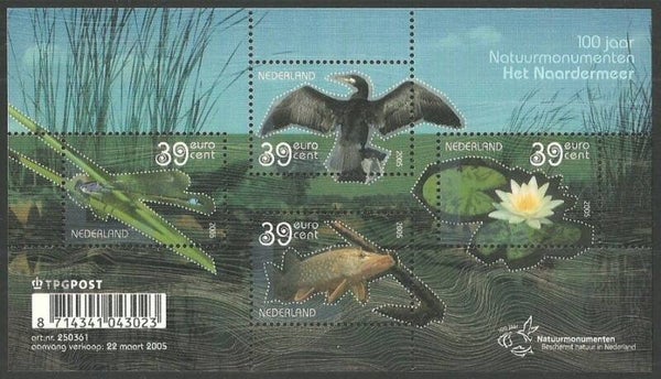 2106 Animals 2005 Netherlands souvenir sheet 2