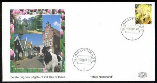 Animals 2007 Netherlands Cattle Cows FDC
