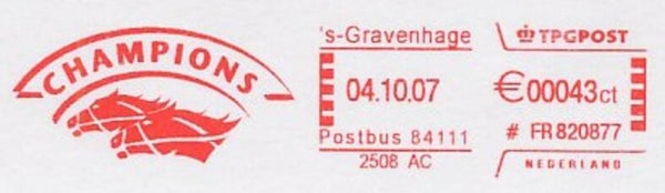 Animals 2007 Netherlands Horses meter