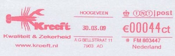 Animals 2009 Netherlands Lobsters meter