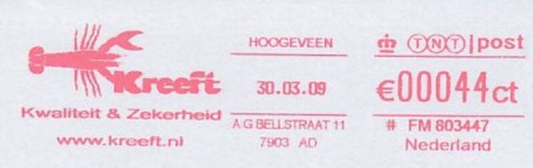 Animals 2009 Netherlands Lobsters meter