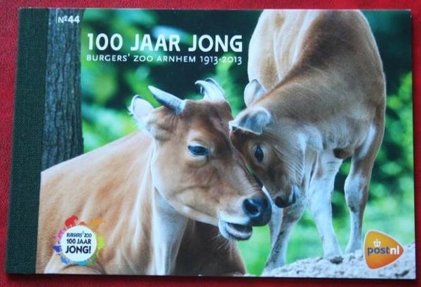 Animals 2013 Netherlands Cattle (Bos javanicus) Banteng prestige booklet