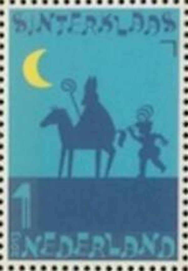 Animals 2013 Netherlands Sinterklaas Horses strip of 5