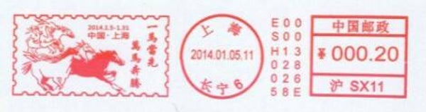 2106 Animals 2014 China Horses meter