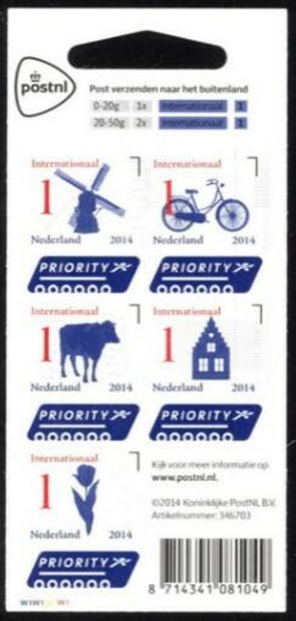 Animals 2014 Netherlands Cattle Cows booklet 1