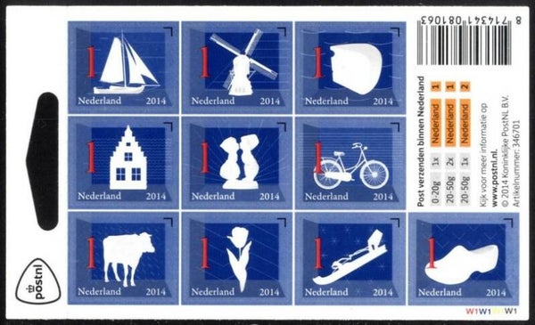 Animals 2014 Netherlands Cattle Cows booklet 2