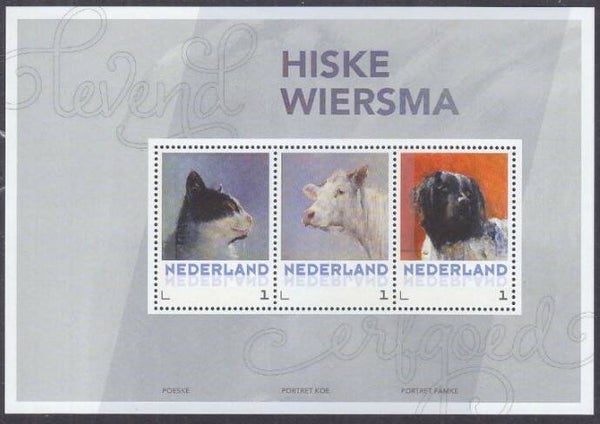 2106 Animals 2017 Netherlands Farm souvenir sheet 2