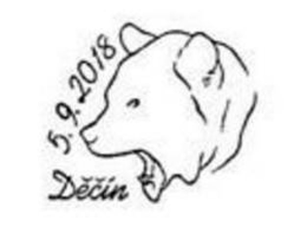 2106 Animals 2018 Czech Republic Bears (Ursus Arctos) Brown Bear postmark