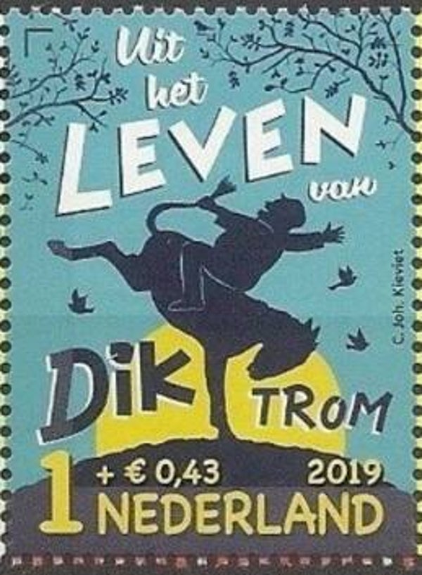 Animals 2019 Netherlands Donkey strip of 5