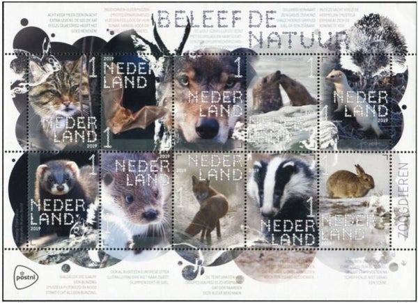 2106 Animals 2019 Netherlands sheet