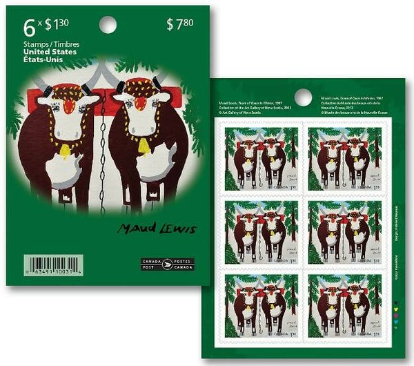 2106 Animals 2020 Canada Cattle Cows booklet