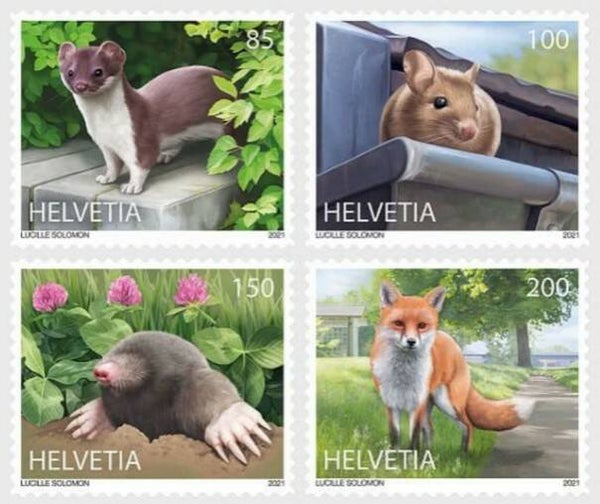 2106 Animals 2021 Switzerland serie