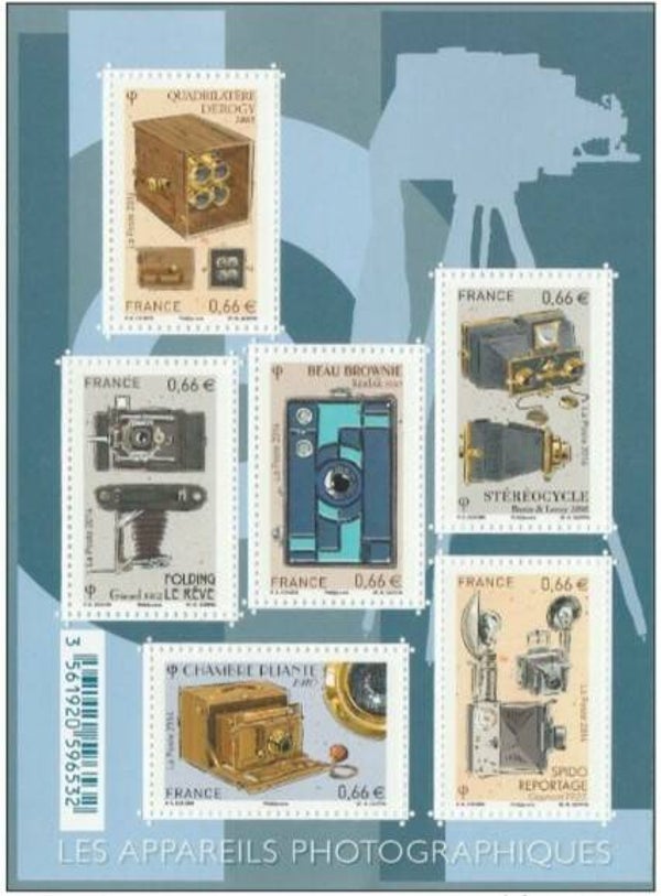 2106 Arts 2014 France Photography miniature sheet