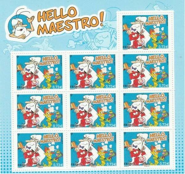 Cartoons Comics BD 2017 France Hello Maestro sheet