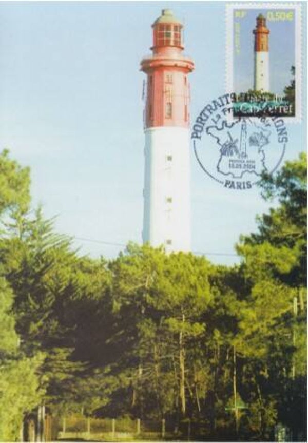 Lighthouses 2004 France Cap Ferret maximum card