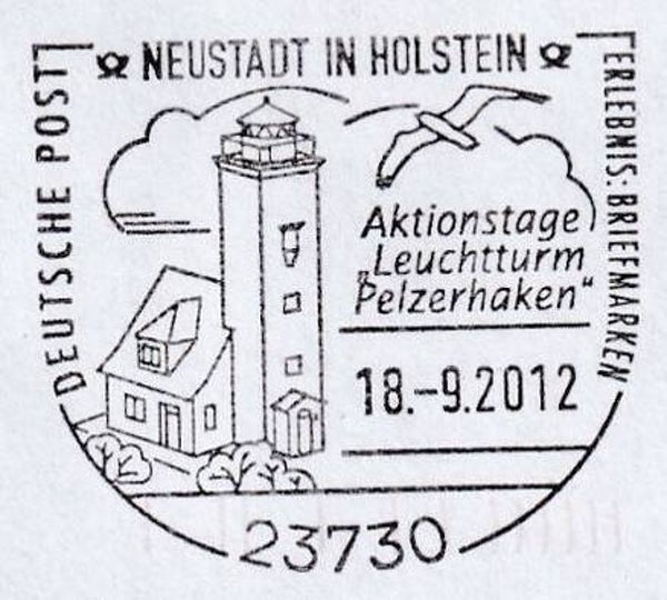 Lighthouses 2012 Germany Pelzerhaken postmark