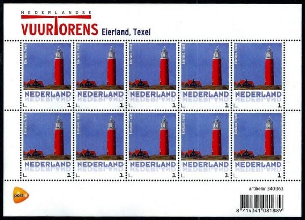 Lighthouses 2014 Netherlands Texel sheet