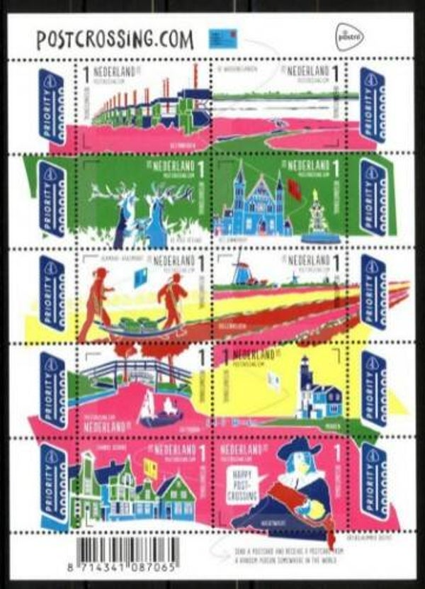 Lighthouses 2016 Netherlands Marken sheet