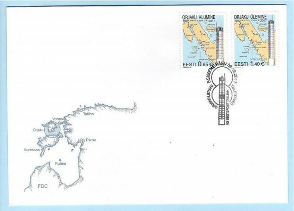 Lighthouses 2017 Estonia FDC