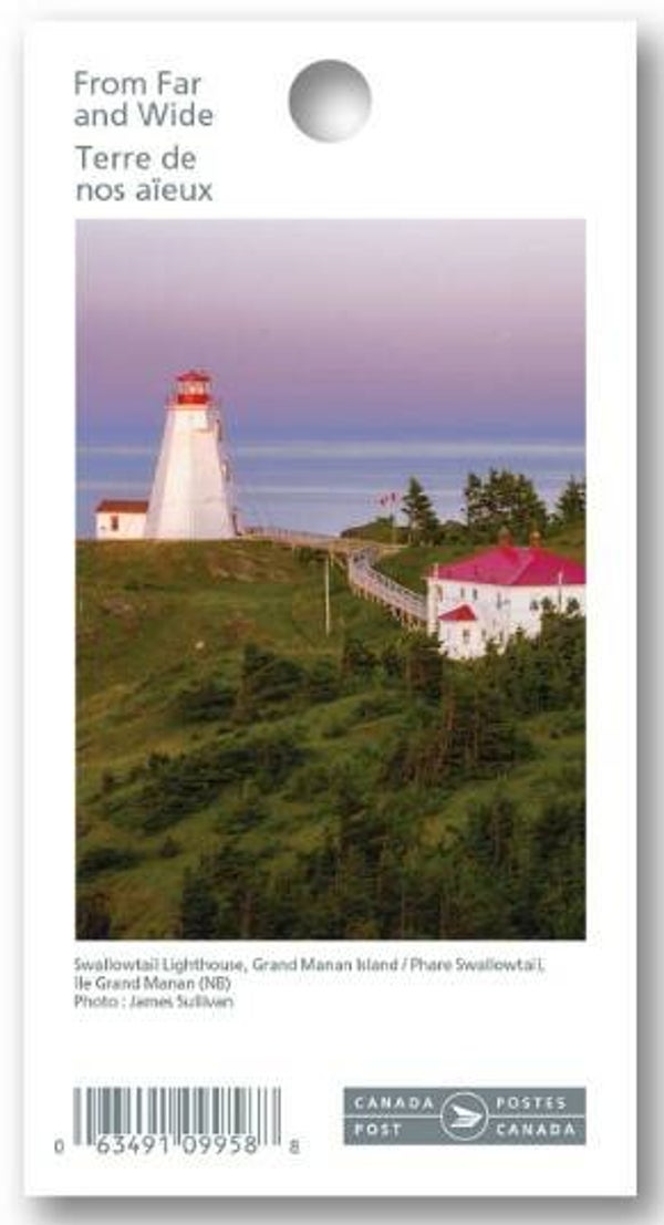Lighthouses 2020 Canada booklet front