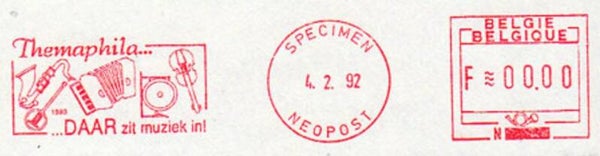 2106 Music 1992 Belgium Instruments meter