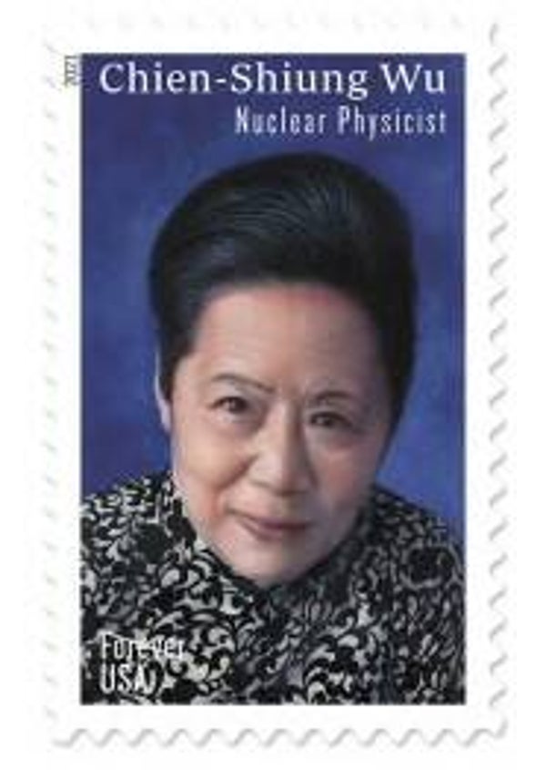 2106 Persons 2021 USA Nuclear Physicist Chien-Shiung Wu stamp