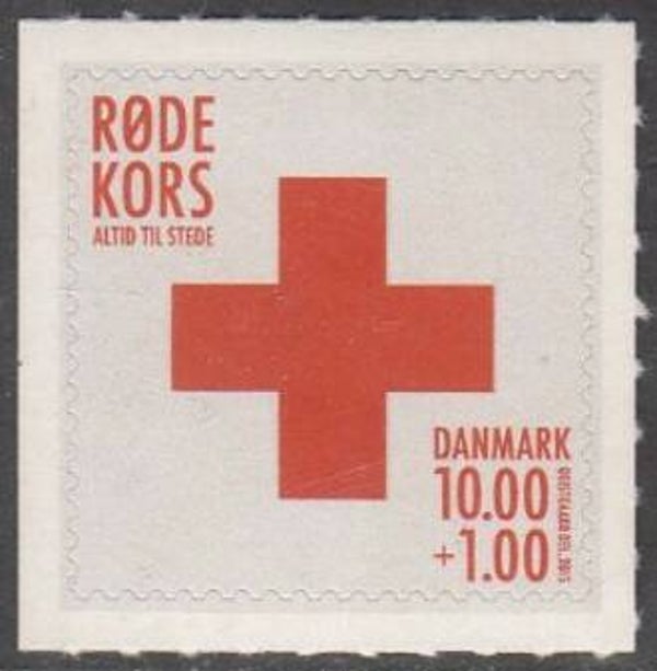 2106 Red Cross 2015 Denmark stamp self adhesive