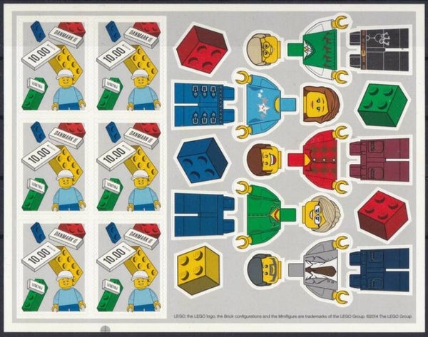 2106 Toys 2015 Denmark LEGO sheet