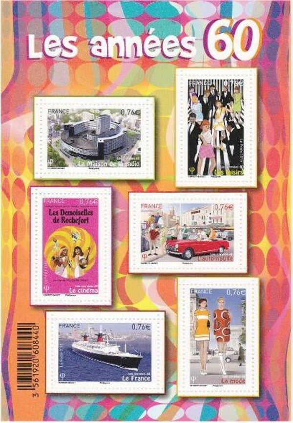 2106 Transport 2015 France Cars miniature sheet