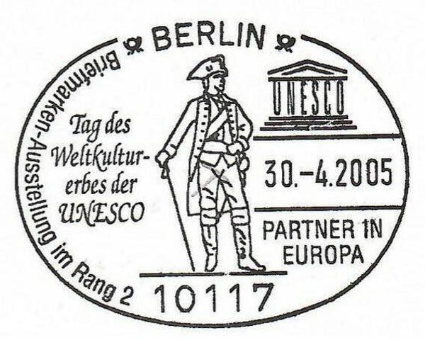 2106 UNESCO 2005 Germany postmark